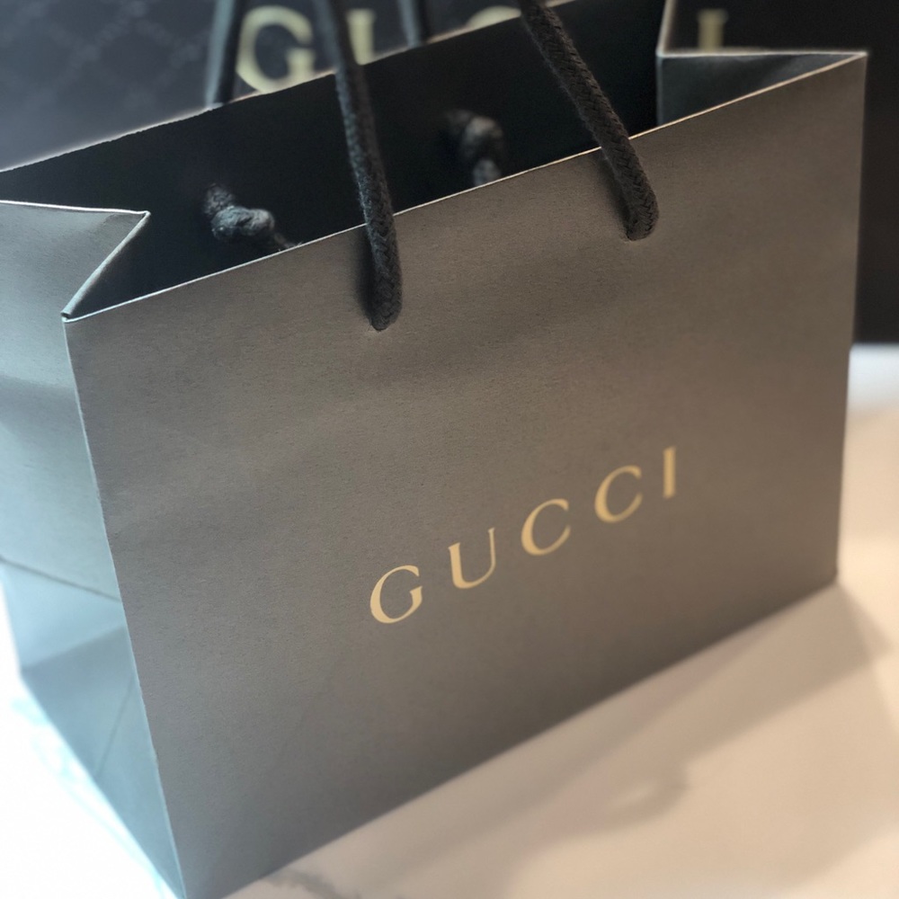 Gucci papers bag shopper bag